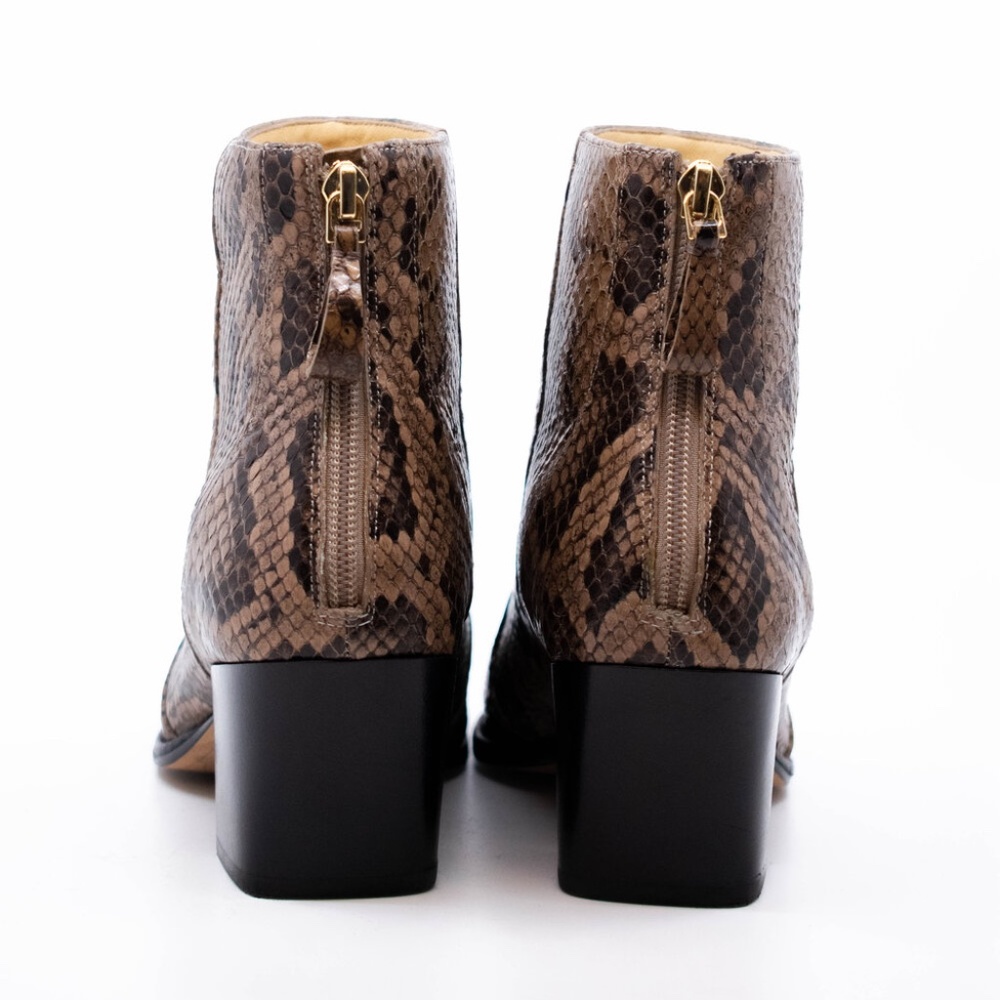 Alexandre Birman Python Ankle Boots - Picture 3 of 12